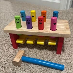 Melissa and Doug Wooden Hammer Toy for Toddlers